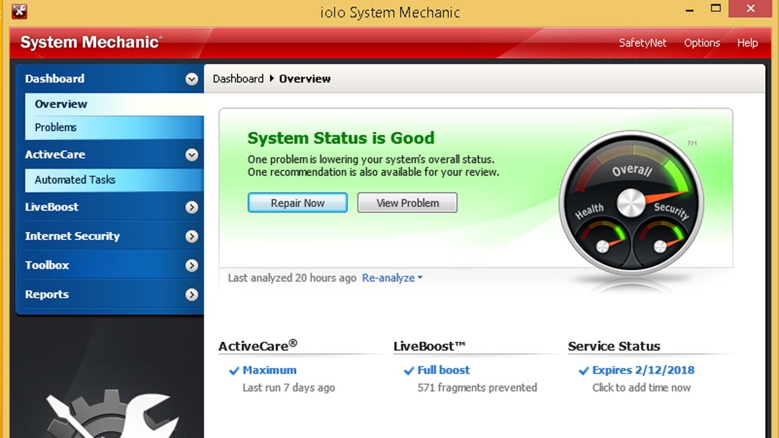 iolo system mechanic activation key 2020